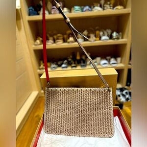 Sparkle Louboutint Spiked Bag